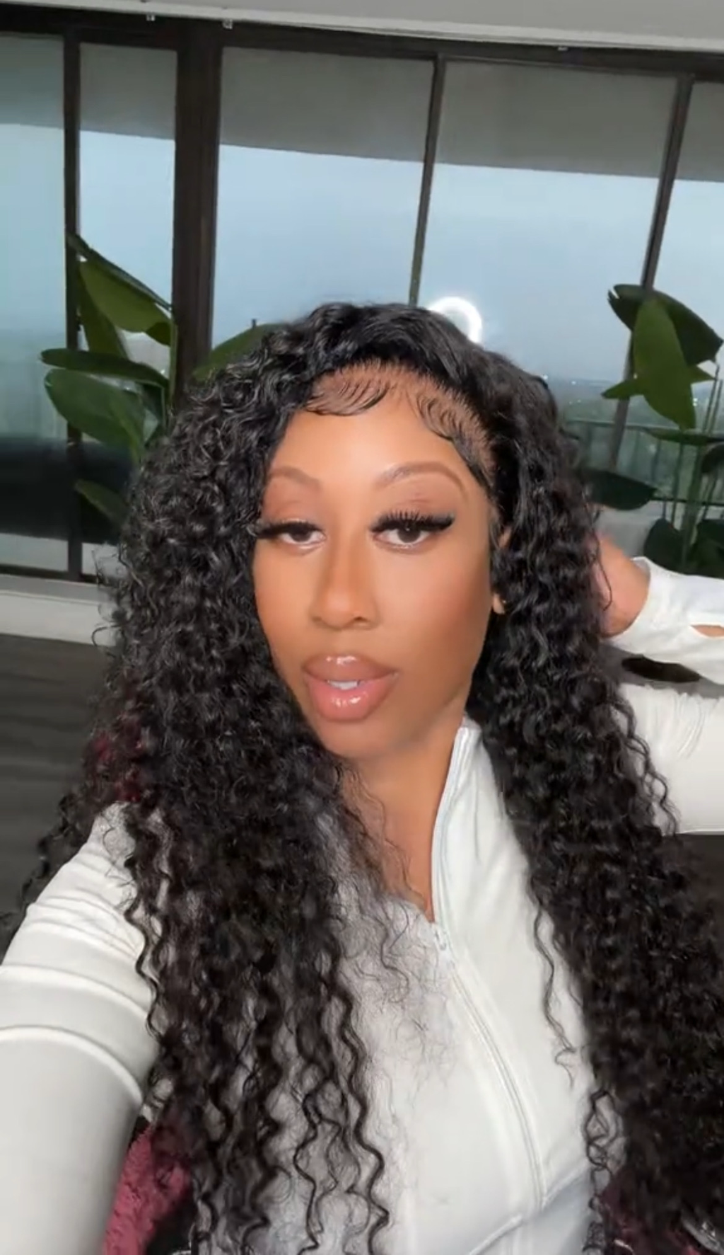 34” inch Waterwave 13x4 Lacefront wig