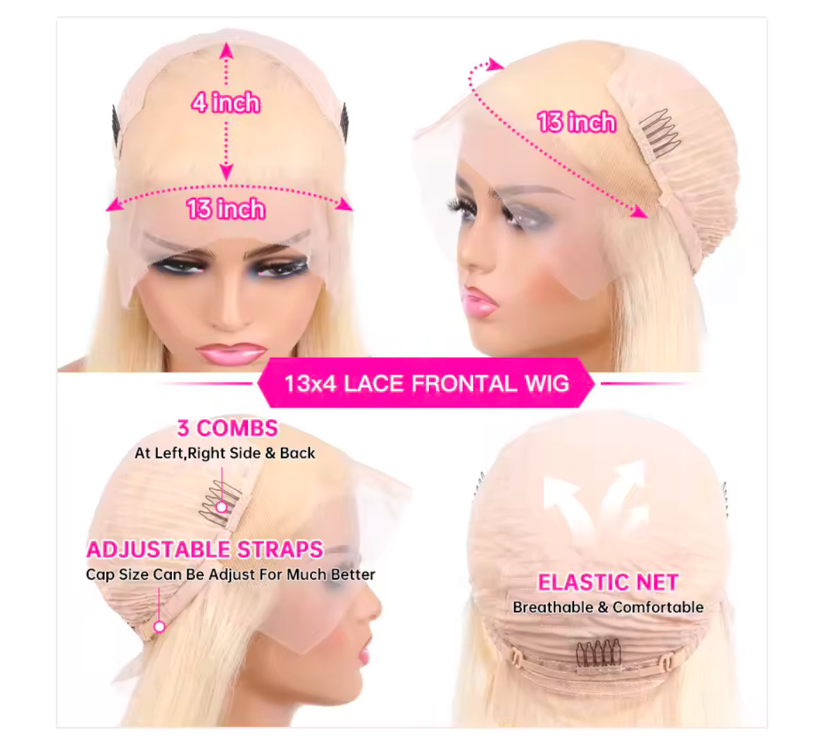 32” inch Hawaiian loosedeepwave 13x4 lacefront wig