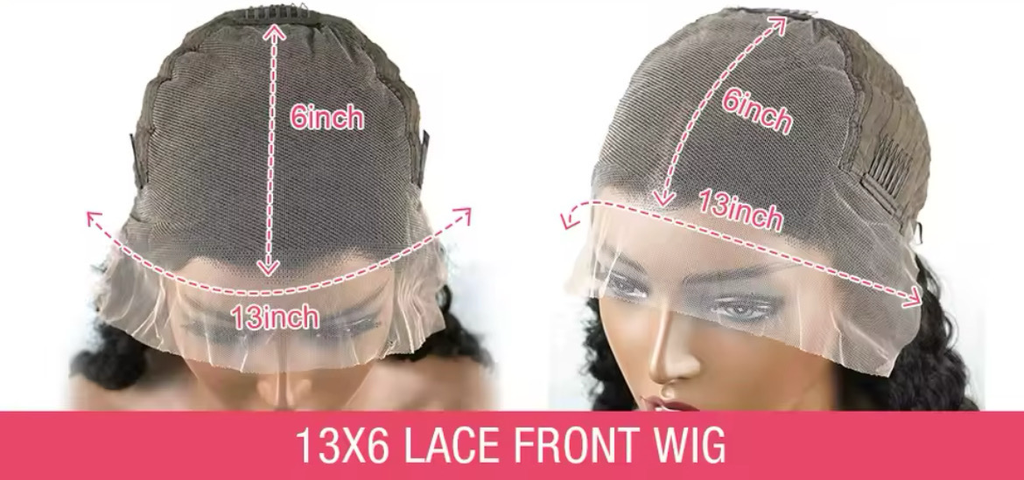 34” inch Waterwave 13x4 Lacefront wig
